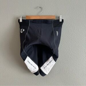 Pearl Izumi Elite Series Black and White Cycling Shorts